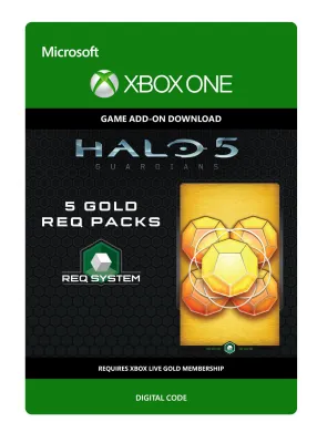 Halo 5: Guardians: 5 Gold REQ Packs