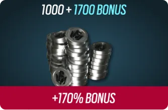 Rainbow Six Mobile Platinum 1000 + 1700 - First Purchase Bonus