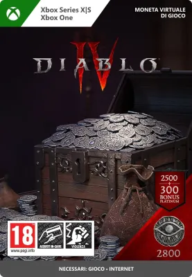 2800 Platino di Diablo IV