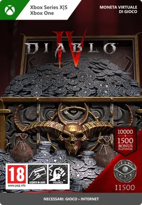 11500 Platino di Diablo IV