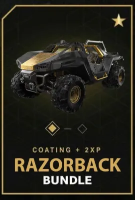 Halo Infinite - Nocturne Star RAZORBACK Coating + 2XP Bundle (DLC)
