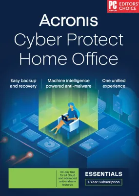 Acronis Cyber Protect Home Office Essentials 50 GB Cloud Backup
