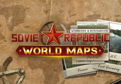 Workers and Resources: Soviet Republic - World Maps DLC