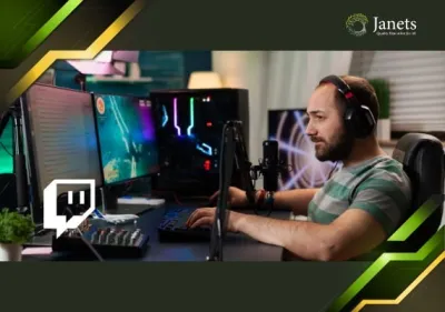 Introduction To Twitch TV Video Game Live Streaming - Janets Course