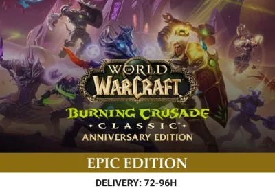 World of Warcraft: Burning Crusade Classic - Anniversary Edition Upgrade Gift DLC Outland Epic Pack Edition