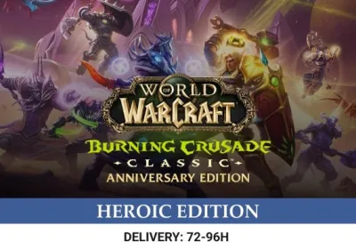 World of Warcraft: Burning Crusade Classic - Anniversary Edition Upgrade Gift DLC Outland Heroic Pack Edition