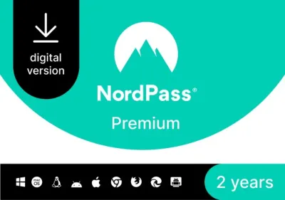 NordPass Premium Password Manager 2 Years Unlimited Dev