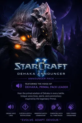 StarCraft II - Announcer Dehaka DLC