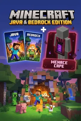 Minecraft: Java and Bedrock Edition + Menace Cape DLC