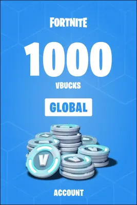 Fortnite 1000 V-Bucks Account (Global) (PSN, Xbox, PC, Mobile)