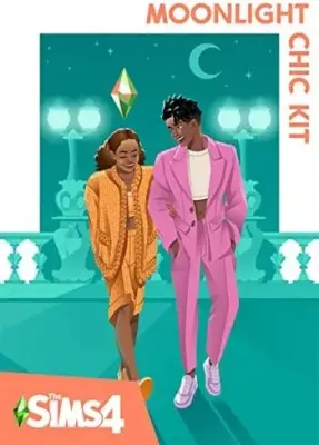 The Sims 4 Moonlight Chic Kit DLC