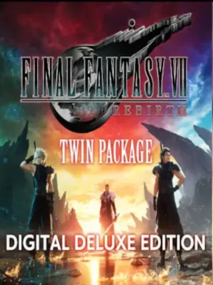 FINAL FANTASY VII REMAKE and REBIRTH Digital Deluxe Twin Pack