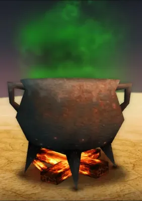 World of Warcraft Mists of Pandaria Classic In-Game Toy - Goblin Gumbo Kettle DLC