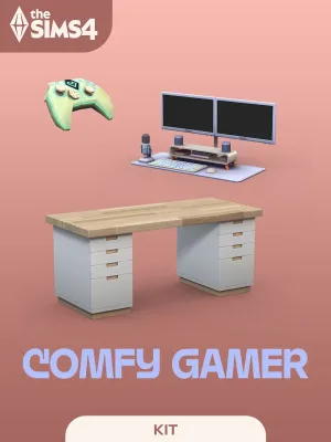 The Sims 4 Comfy Gamer Kit DLC