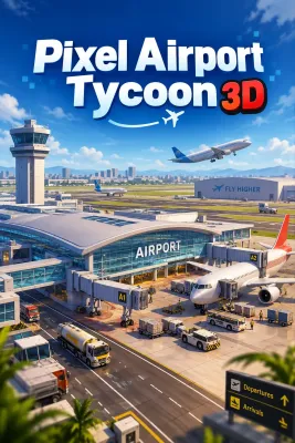 Pixel Airport Tycoon 3D