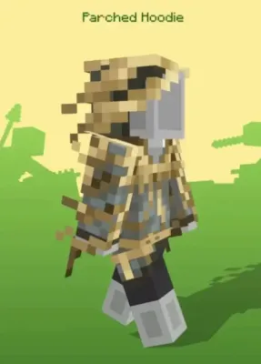 Minecraft Parched Hoodie DLC