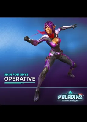 Paladins - Skye Hero + Operative Skin Key
