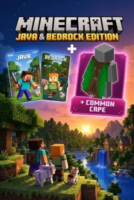 Minecraft: Java and Bedrock Edition + Common Cape DLC