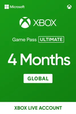 Xbox Game Pass Ultimate 4 Months