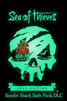 Sea of Thieves 2025 Edition Scarlet Stack Sails Pack DLC