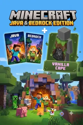 Minecraft: Java and Bedrock Edition + Vanilla Cape DLC