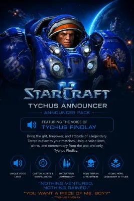 StarCraft II - Announcer Tychus DLC
