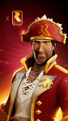 Sea Of Thieves - Exclusive Rare Ruby 40th Anniversary Hat DLC