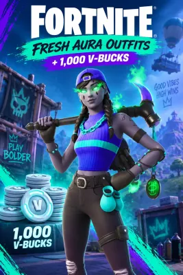 Fortnite - Fresh Aura Outfits + 1,000 V-Bucks DLC