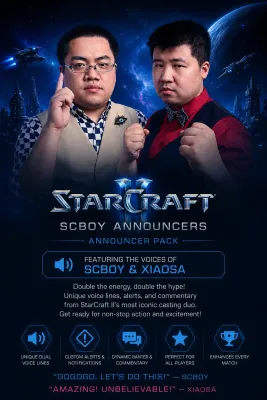 StarCraft II - Announcer SCBoy DLC