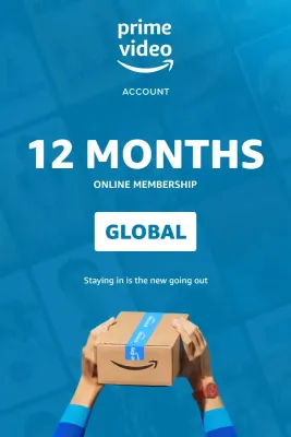 Amazon Prime 12 Months Online Membership (Global) - Amazon Account
