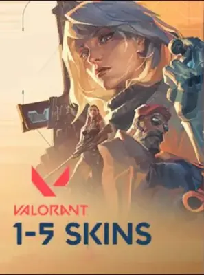 Valorant Account 1-5 Skins AP Region Server (Global) (PC) - Valorant Account