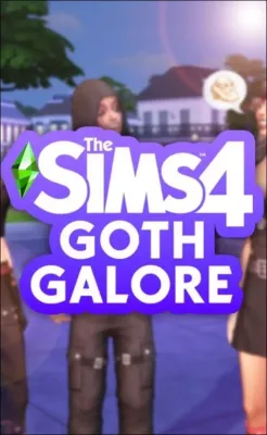 The Sims 4 Goth Galore Kit DLC