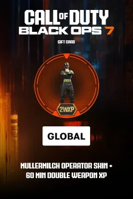 Call of Duty Black Ops 7 - Mullermilch Operator Skin + 60 Min Double Weapon XP DLC