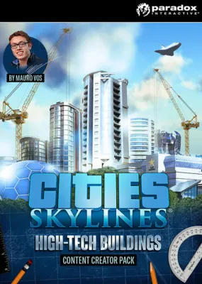 Cities Skylines - Content Creator Pack High-Tech Buildings DLC