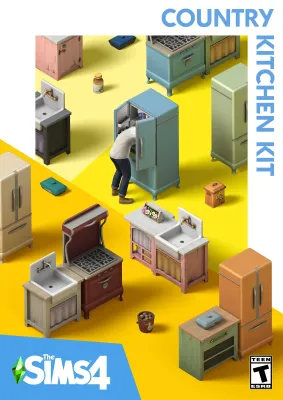 The Sims 4 Country Kitchen Kit DLC