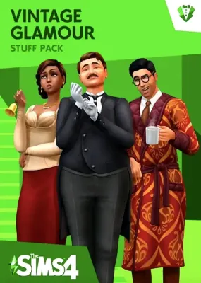 The Sims 4 Vintage Glamour Stuff DLC