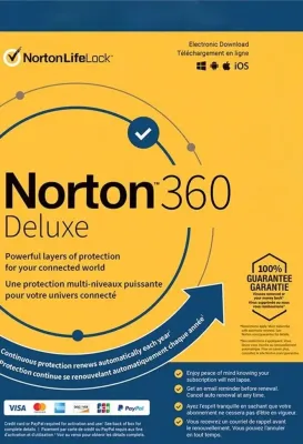 Norton 360 Deluxe (Europe) (2023)