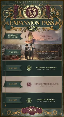 Victoria 3 - Expansion Pass 2 DLC