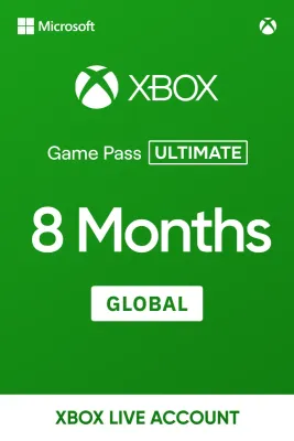 Xbox Game Pass Ultimate 8 Months