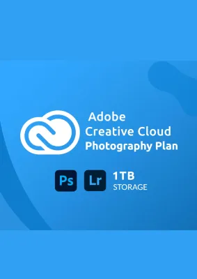 Adobe Creative Cloud Photography Plan - 1TB Cloudstorage