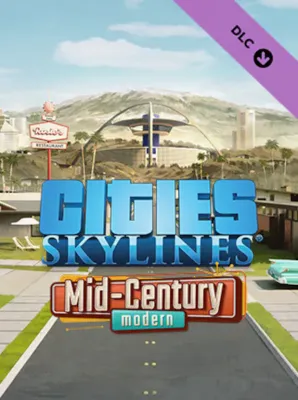 Cities Skylines - Content Creator Pack Mid-Century Modern DLC
