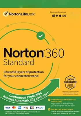 Norton 360 (Europe) + 10 GB Cloud Storage
