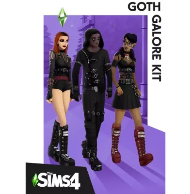The Sims 4: Goth Galore Kit (DLC) (PC/MAC) EA App Key