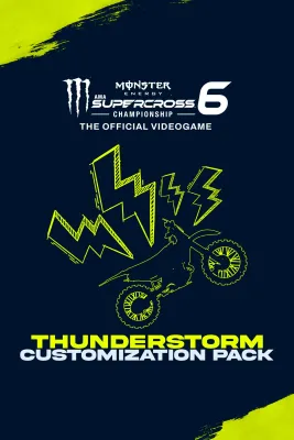 Monster Energy Supercross 6 - Customization Pack Thunderstorm (DLC)