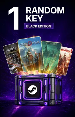 1 Random Steam key - BLACK