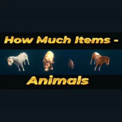 How Much Items - Animals