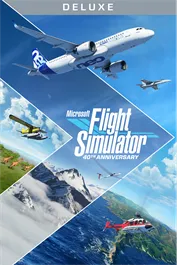Microsoft Flight Simulator (2020) Deluxe 40th Anniversary Edition (Windows / Xbox Series X|S)