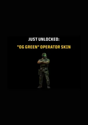 Call of Duty: Modern Warfare 4 - OG Green Operator Skin (DLC) (PS4/PS5/XBOX ONE/XBOX SERIES X/PC)