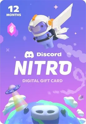 Discord Nitro 12 Mesi
