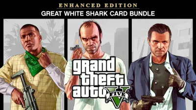 Grand Theft Auto V: Enhanced & Great White Shark Card